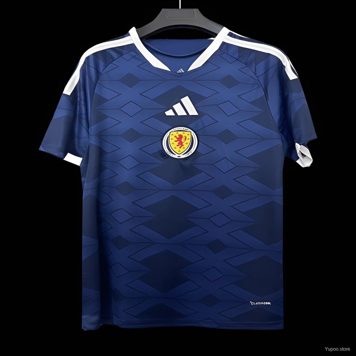 Camiseta de fútbol Escocia 2026 LOCAL MANGA CORTA VERSION FAN